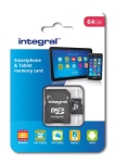 Karta pamięci Integral micro SDXC 64GB Class 10